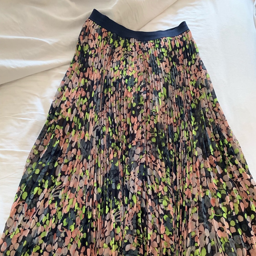 BCBGGeneration Pleated Maxi Skirt